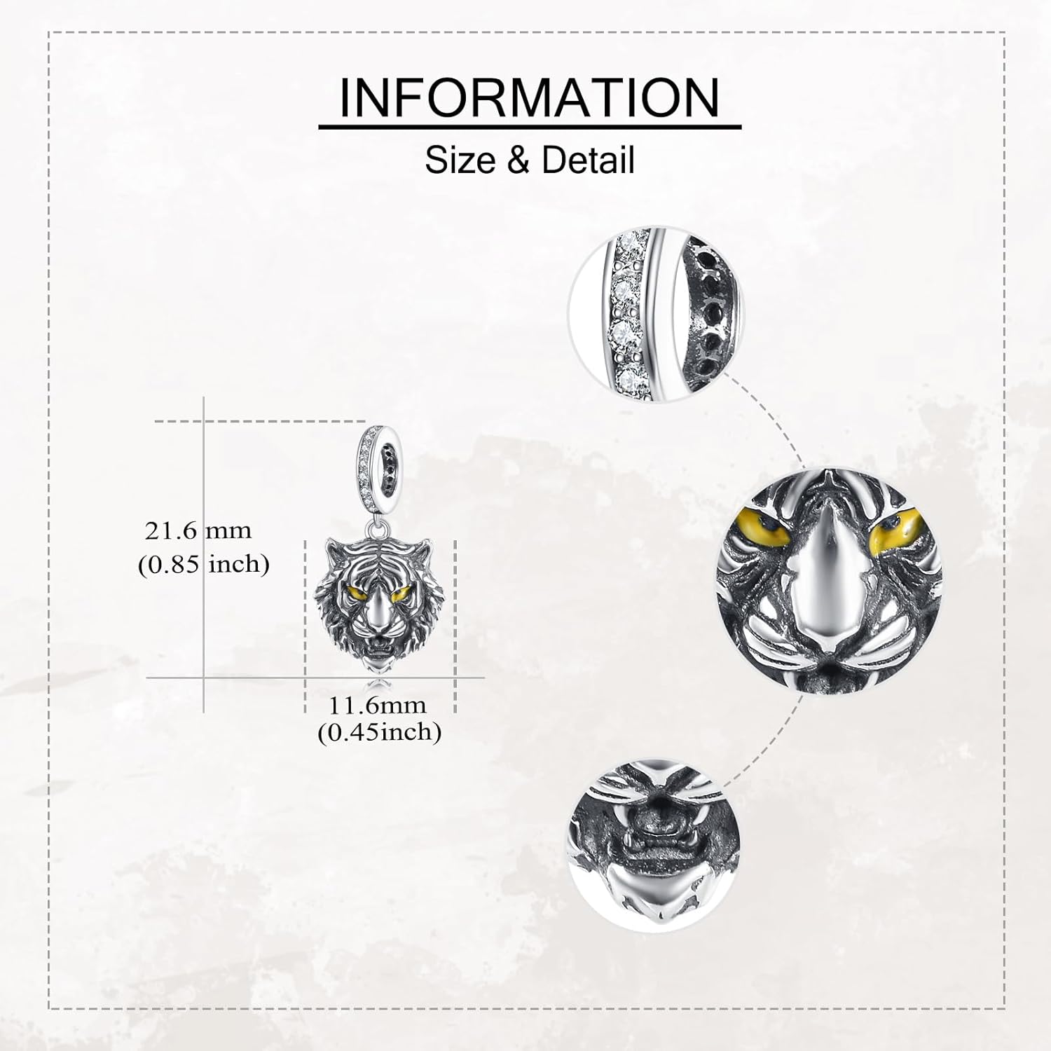 URONE Balloon Dog/Parrot/Tiger/Alligator/Butterfly Charm Beads Fits Bracelets Necklace 925 Sterling Silver Animals Charm Pendan Jewelry Gifts for Women Men