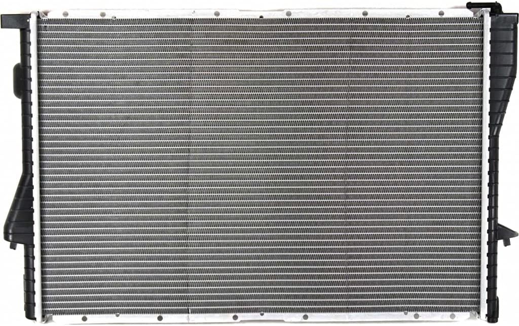 For BMW 740i / 740iL / 750iL Radiator 1995 96 97 1998 | 1-Row Core | Plastic Tank | Aluminum Core | BM3010108 | 17111702969