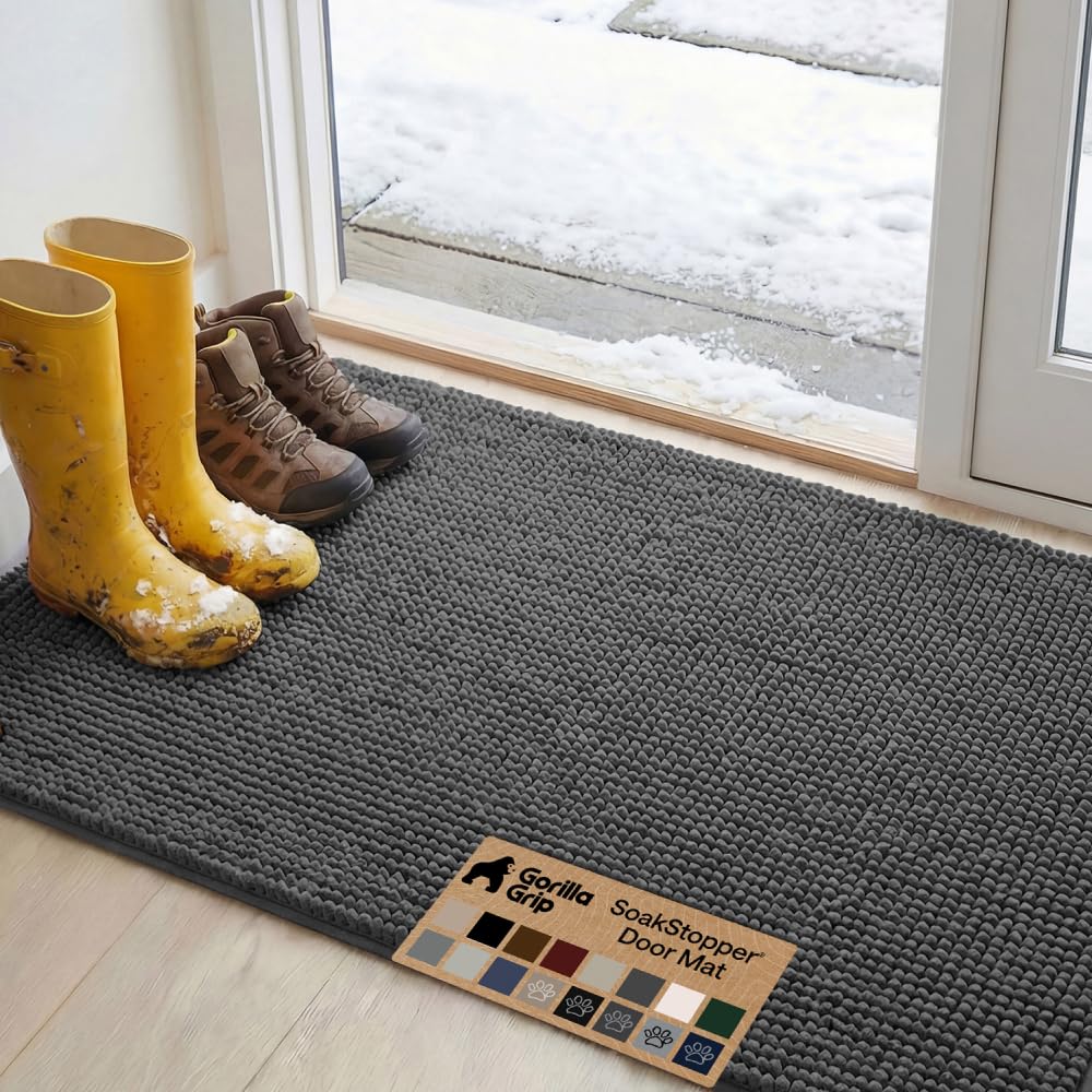 GORILLA GRIP SoakSTOPPER Dog Door Mat