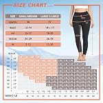3 Pack Fleece Lined Leggings Women High Waisted Warm Winter Yoga Pants for Women Thermal Running Workout Leggings