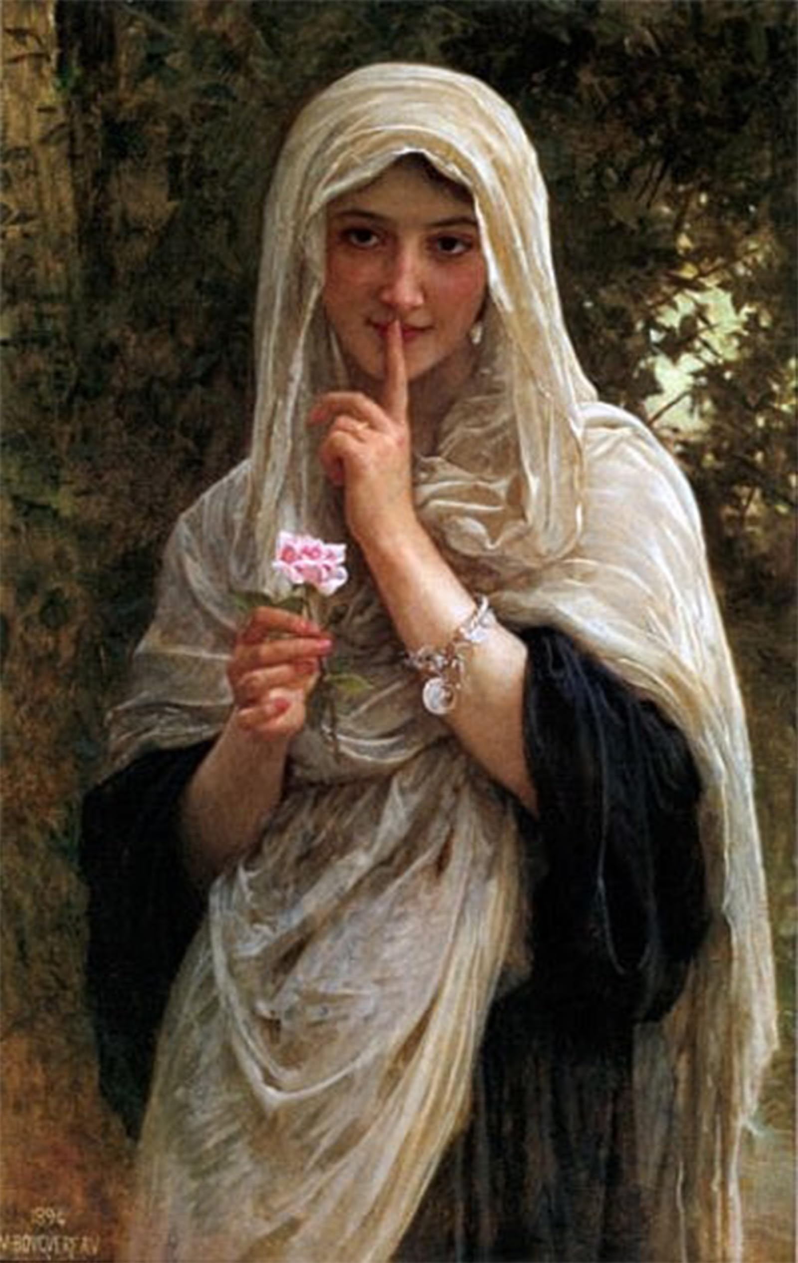 Affiche de arts de célèbres tableaux Bouguereau, impression toile 60x90 - 5