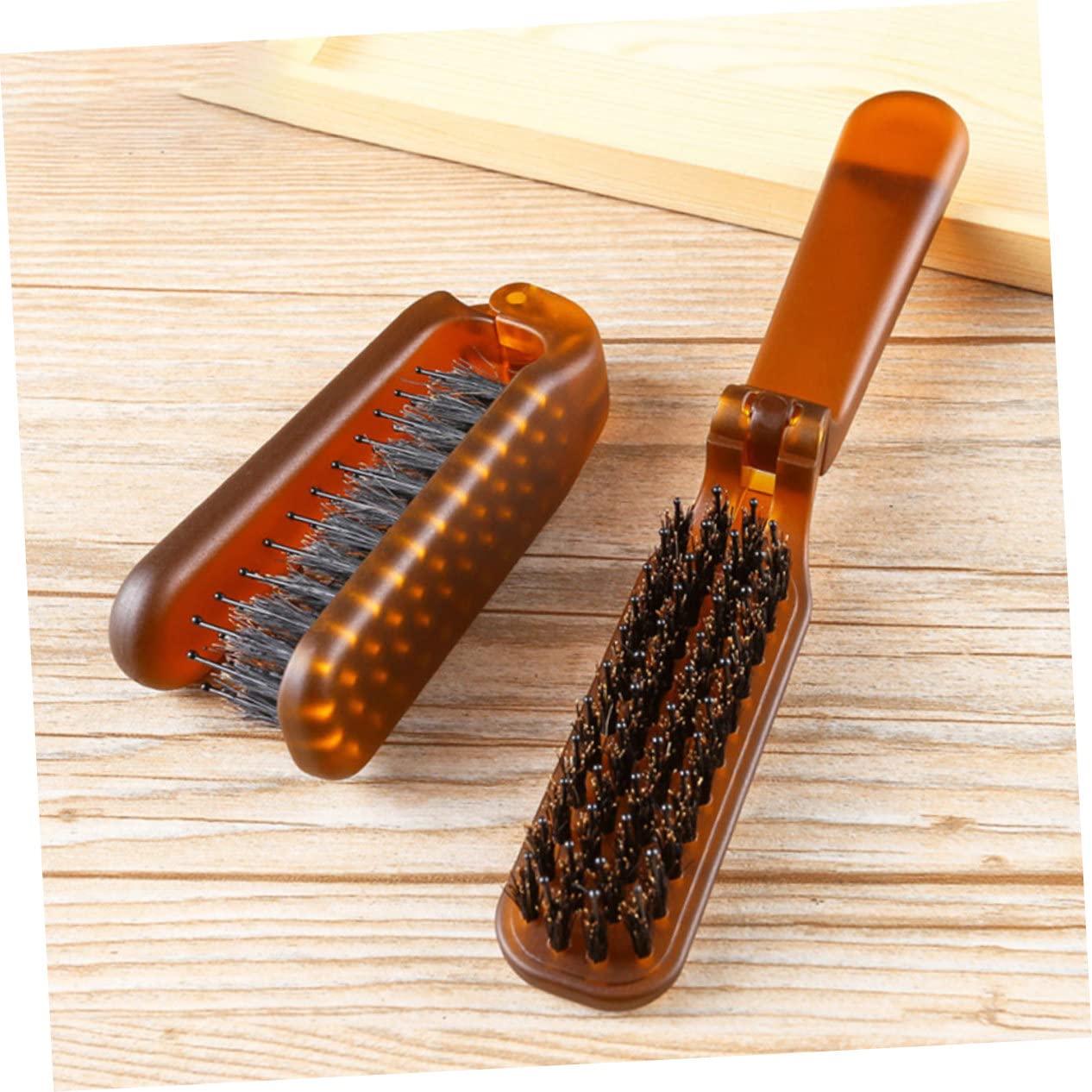 FRCOLOR 10stücke Faltbare Reisehaarbürste Und Haarkamm Tragbare Haarbürsten Für Und Für Lockiges Und Haar Ergonomisches Design Für