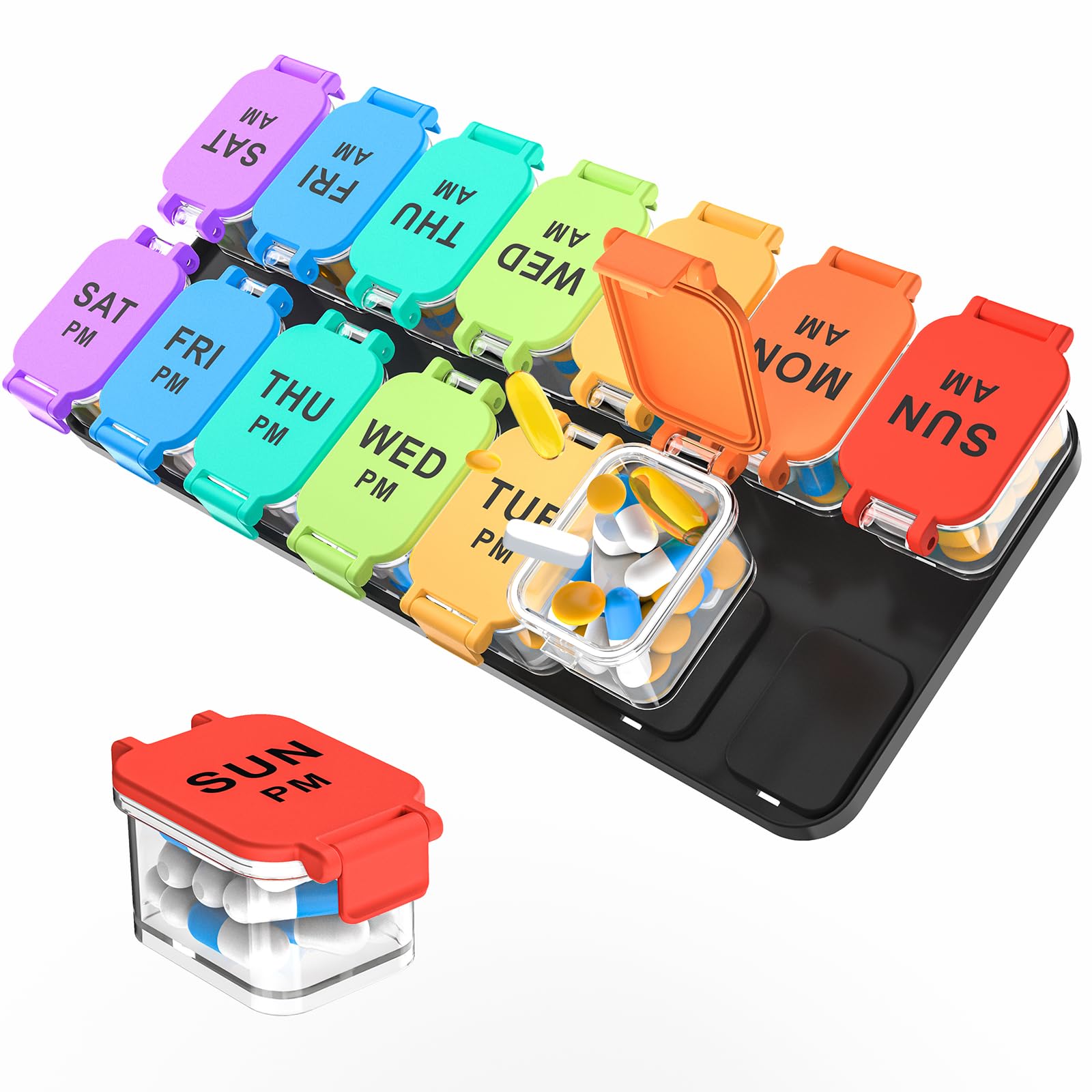 Yaklim Extra Large Weekly Pill Organizer