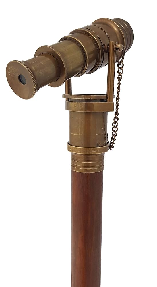Amazon.com: Brass Nautical Telescope Walking Stick Antique