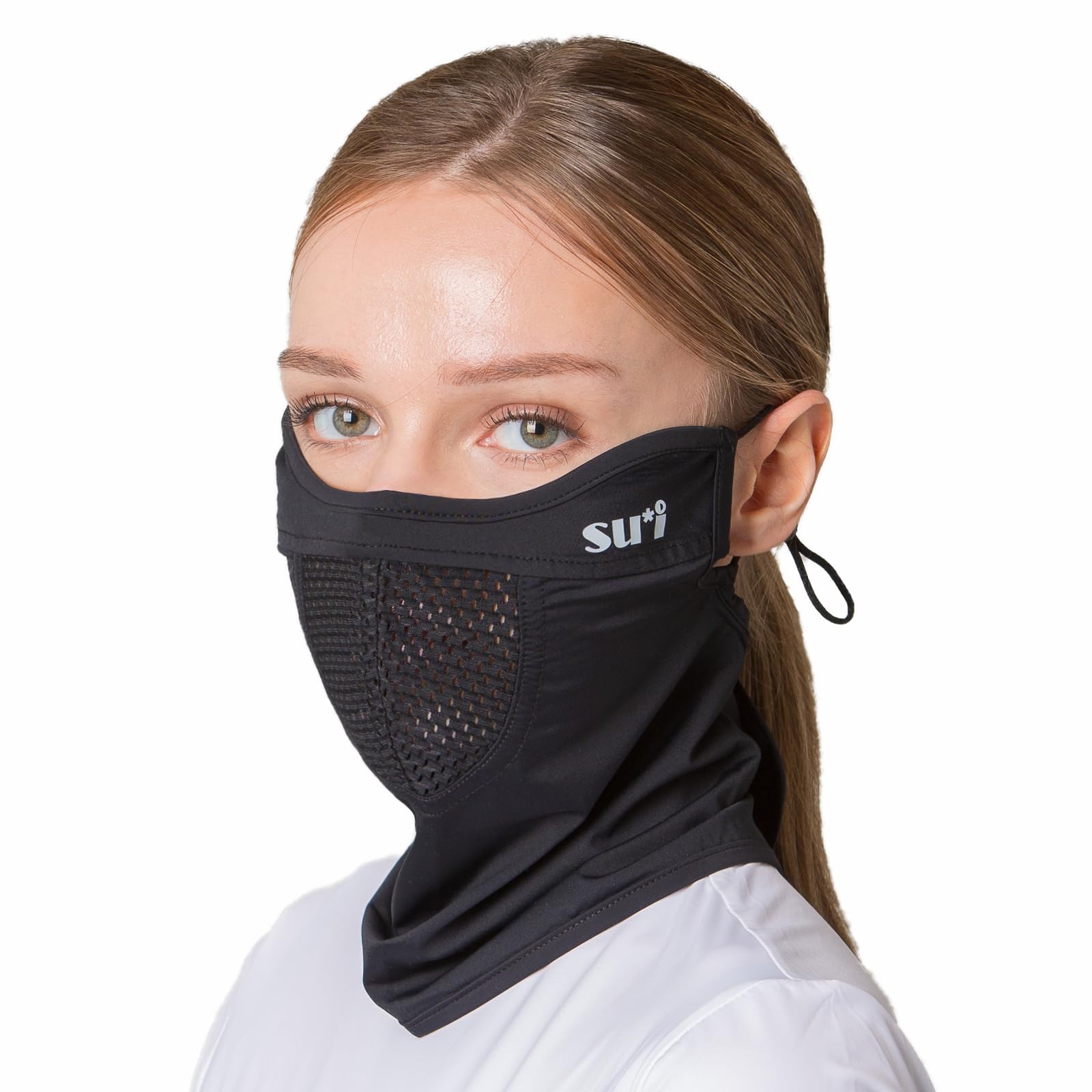 KOREA (Type G) UV Sun Protection Balaclava Half Face Mask - For Golf, Hiking, Running, Cycling &amp; Outdoor Sports