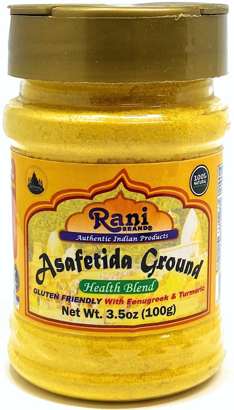 Rani Asafetida (Hing) Ground with Fenugreek and Turmeric 3.5oz (100g
