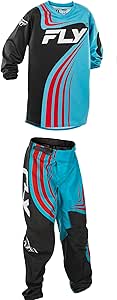 Traje Moto Niño Fly Racing F-16 Fluor | Cuotas Sin Interés - Foto 5