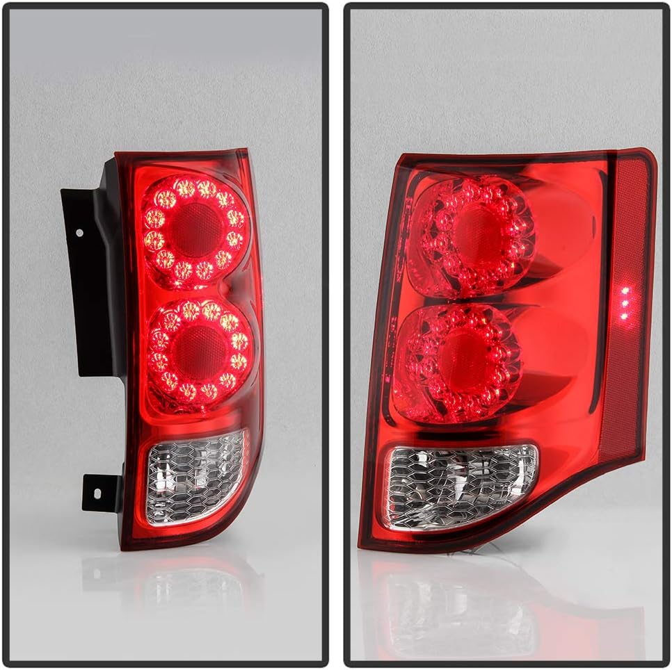 ACANII - For 2011-2020 Dodge Grand Caravan Factory LED Tail Light Brake Lamp Assembly Replacement Rear Passenger Side