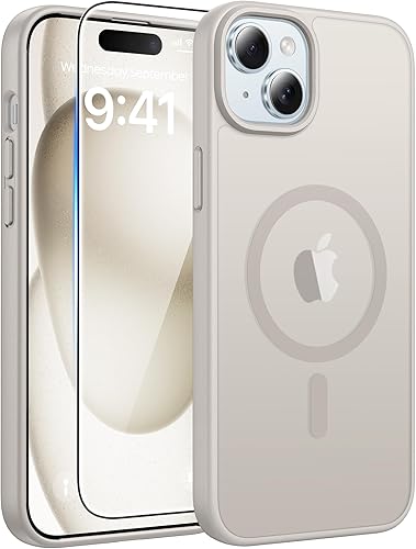 Miniatura 112 de FNTCASE Funda para iPhone Air: [Compatible con Magsafe] Fundas translúcidas mate con [protección completa de la cámara] [protector de pantalla]