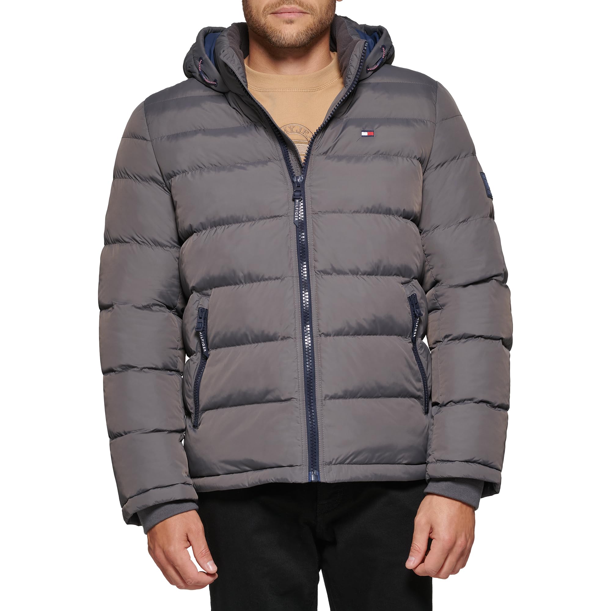 Tommy Hilfiger Mens Quilted Puffer Jacket