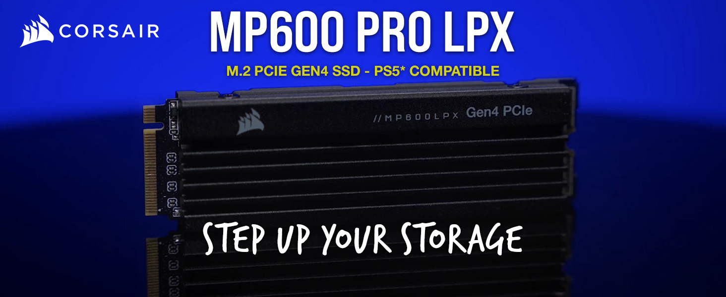 Amazon.com: Corsair MP600 PRO LPX 1TB M.2 NVMe PCIe x4 Gen4 SSD