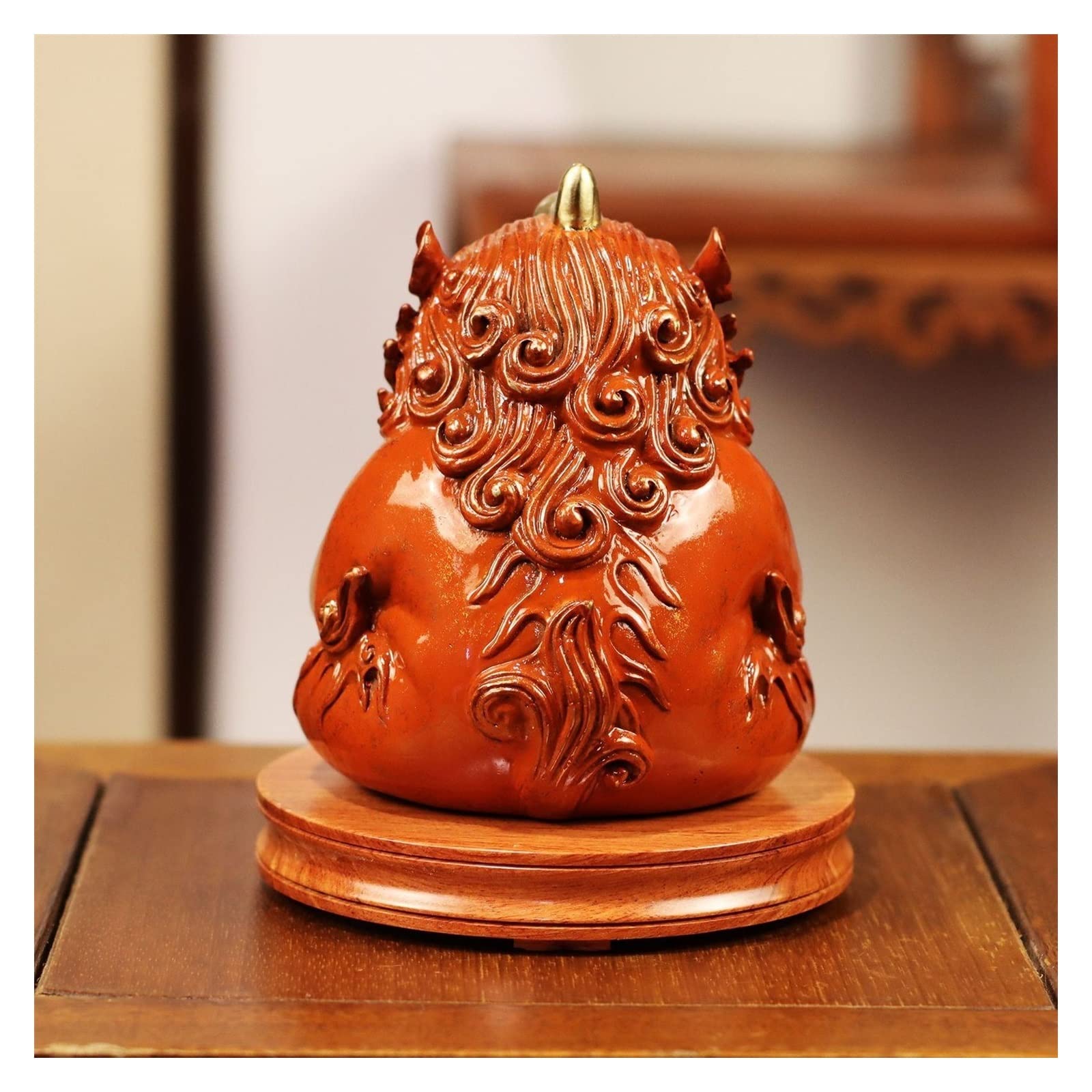 Wohndeko-Ornament Räucherstäbchen Brave Ornaments Kupferhandwerk Weihrauchbrenner Heimarbeitszimmer Wohnzimmerdekoration Ornamente Rui Beast Gute Bedeutung
