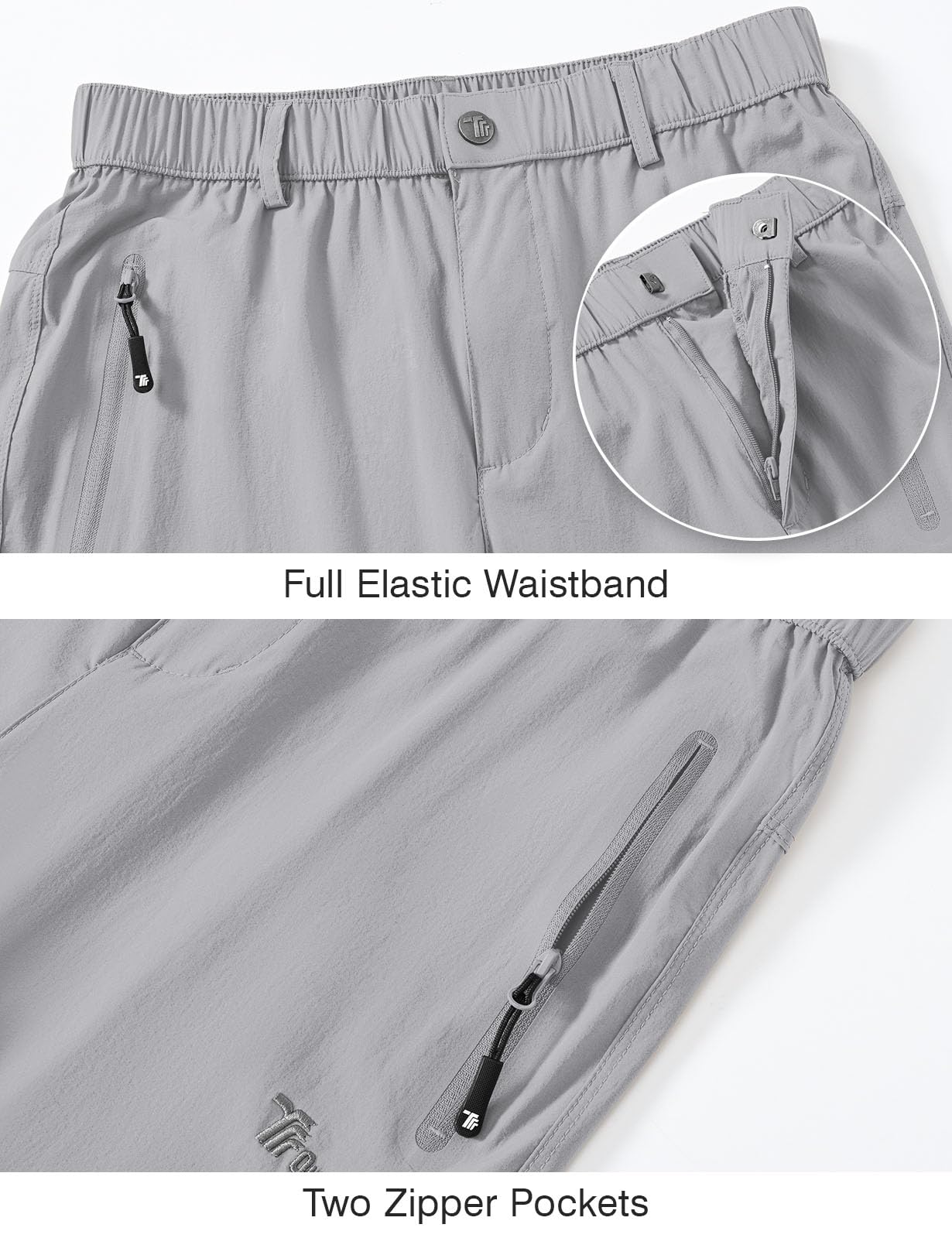 Rdruko Pantalones de senderismo para mujer, pantalones de trekking, ligeros, de secado rápido, protección UV UPF 50+, transpirables