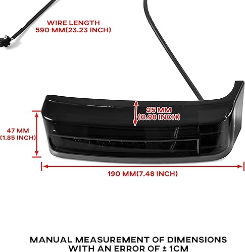 Miniatura 6 de Luz trasera LED para alforja Road Glide 97-13, lámpara de señal de giro de freno lateral para Harley Touring Road King Street Electra Glide Ultra