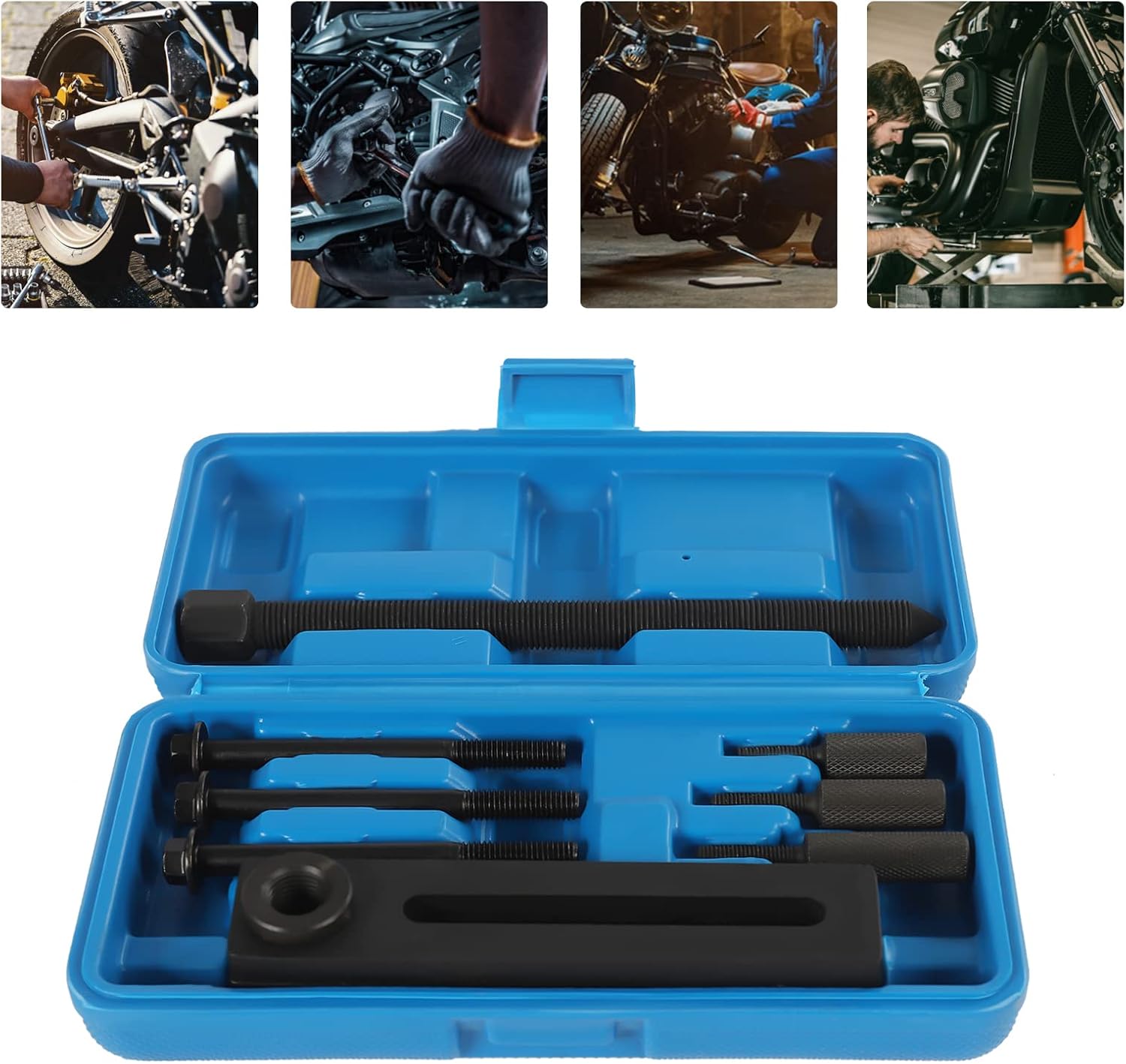 Crankcase Splitter Separator Tool Set, For ATV Di-rt Bike Motorcycle Crank Case Splitter Separator Puller Installer Tool w/Carrying Case