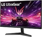 LG Ultragear Gaming Monitor 24GS60F, 24 Inch, 1080P, 180Hz, 1Ms Response Time, HDR 10, NVIDIA G-Sync & AMD Freesync Compatible, Smart Energy Saving, LCD Displayport, HDMI