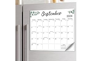 Aesthetic Magnetic Calendar for Easy Organizing