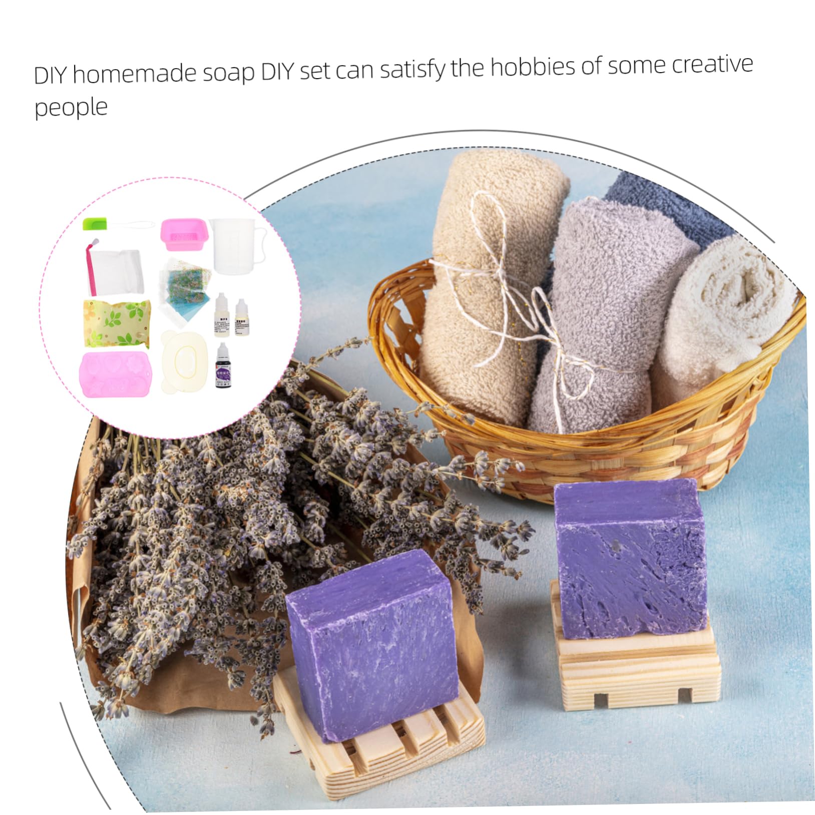 DOITOOL Kit para Hacer Jabón De Material Hecho Mano De Herramientas De DIY Adultos para Uso Doméstico