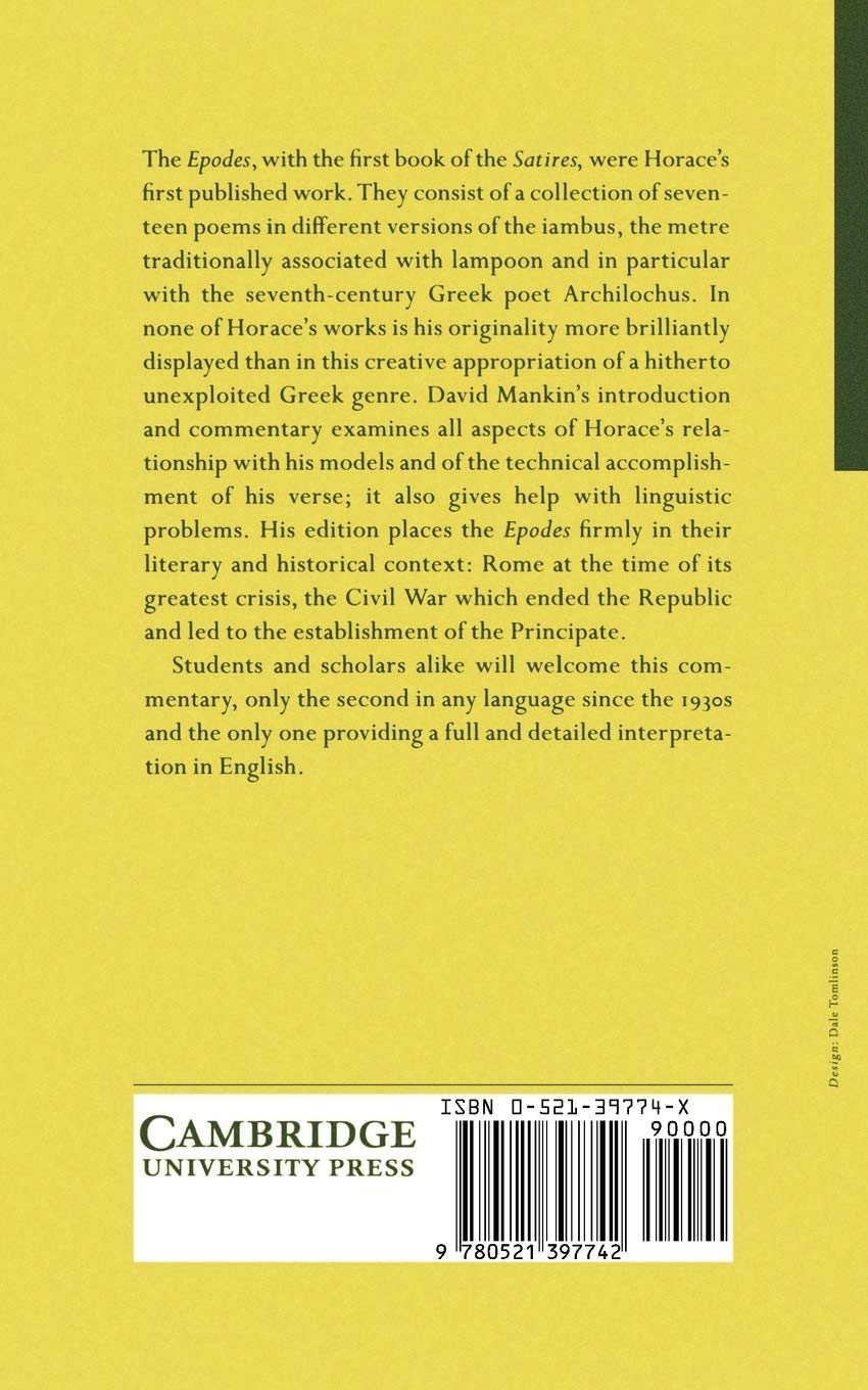 Horace: Epodes