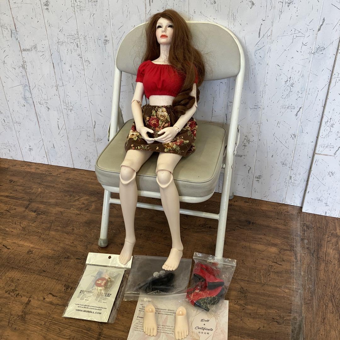 Amazon.co.jp: MUDOLL リアルドール 球体関節 人形 フィギュア 