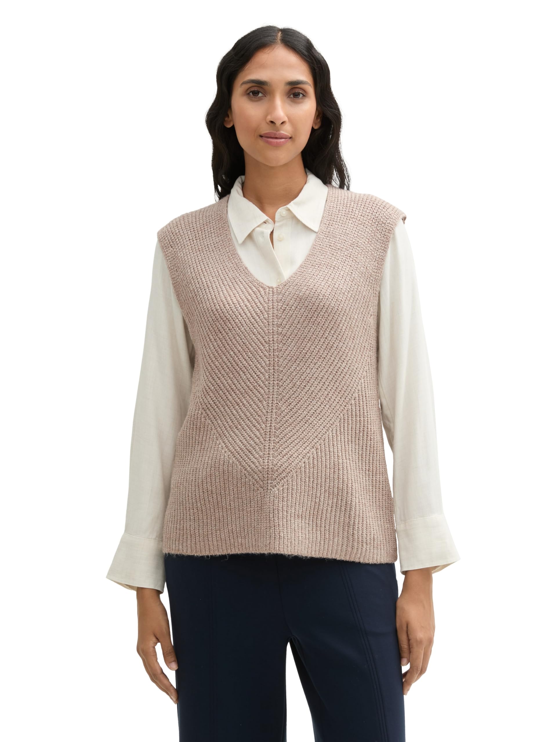 TOM TAILOR Damen 1039267 Pullunder (1er Pack)