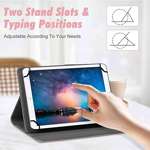 Miniatura 3 de UrbanX Funda universal para tablet de 7 a 8 pulgadas, funda protectora para tableta Huawei Mate X2 con pantalla táctil, con banda de fijación