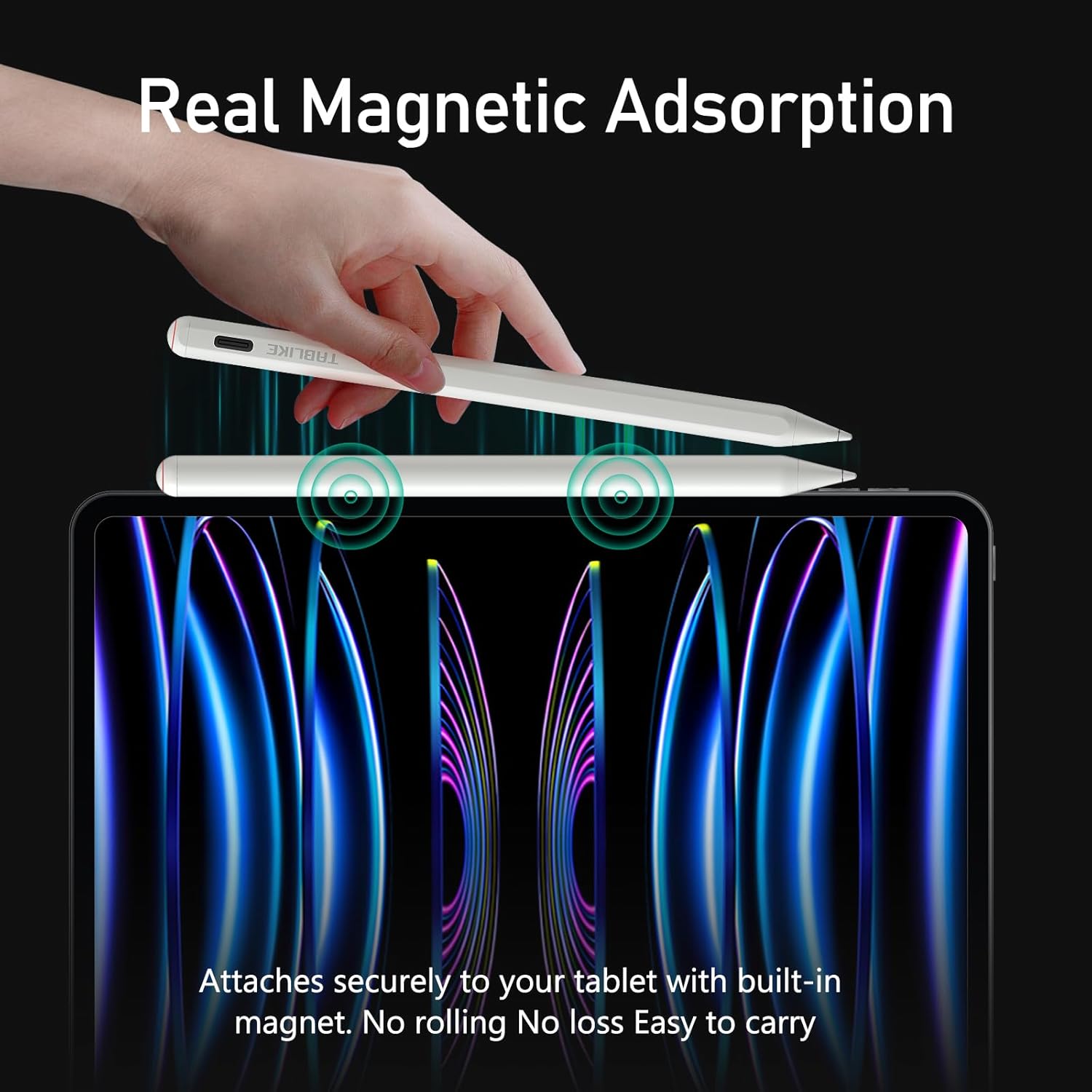 USI 2.0 Stylus for Amazon Fire Max 11 Tablet, Amazon Fire HD 10 (2023 Release), USI Chromebook Pen for Lenovo Chromebook Duet Pen, Stylus with USB-C Fast Charging, 4096 Levels Pressure