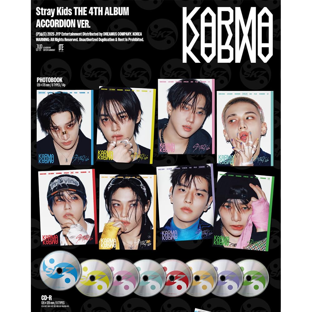 Amazon.com: (EXCLUSIVE POB) STRAY KIDS - [KARMA] 4th Studio album