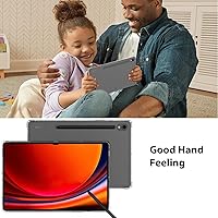 Vista 7 de Zeking Funda para Samsung Galaxy Tab S9 / S10, ultra transparente, suave, flexible, transparente, TPU, contraportada para Galaxy Tab S9/S10 SM-X710