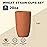 Wrova Wheat Straw Cups 6 PCS Good Alternative to Plastic Reusable Cups 20 oz Unbreakable Drinking Cup Reusable Dishwasher Safe Water Plastic Glasses Orange