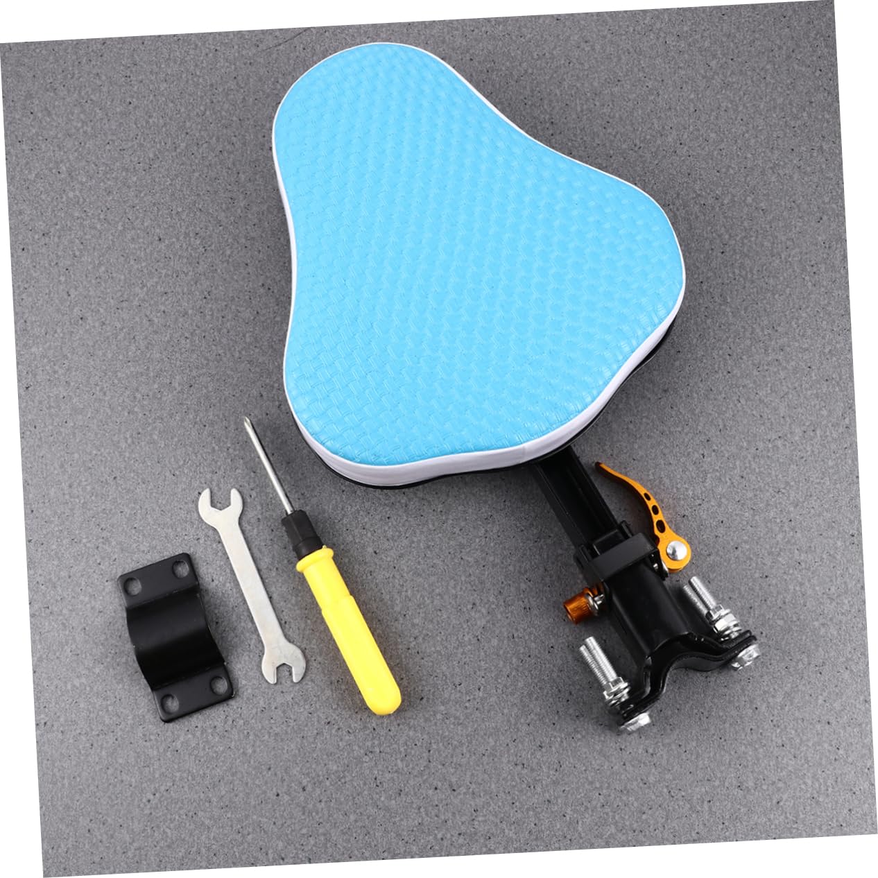 YARNOW Sedile Preposto per Bici Pedali per Portabiciclette per Bambini Seggiolino per Bici di Sicurezza per Bambini Sedile Anteriore per Bici per Bambini Seggiolino per Bici Pieghevole