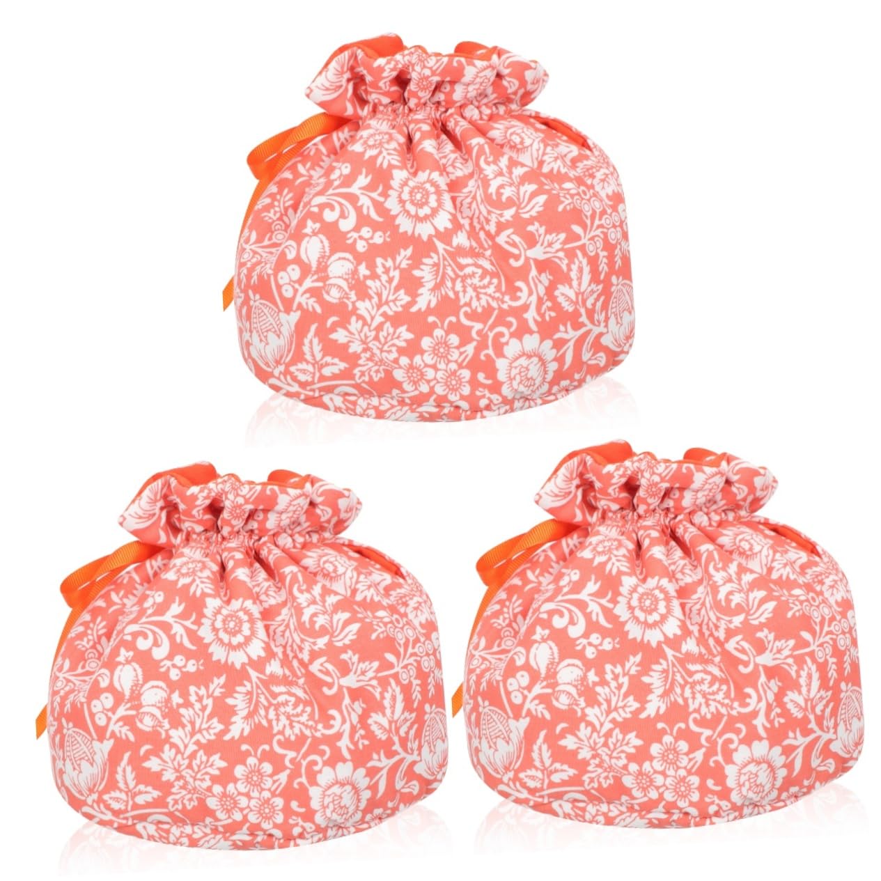 Amosfun 3 Pièces couverture d'isolation de théière Cosy à thé imprimé chauffe-thé douillet Housse de théière Housses de théière isolantes Chauffage théière bouilloire couvre-théière coton