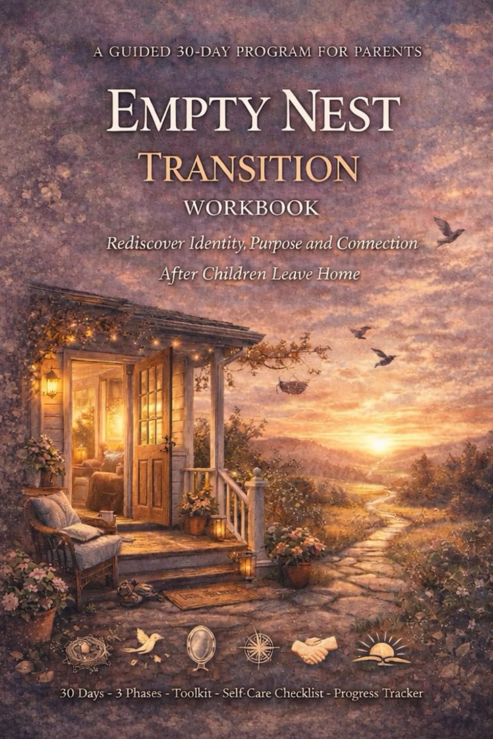 Empty Nest Transition Workbook: A Guided 30-Day Program for Parents to Rediscover Identity, Purpose and Connection After Children Leave Home