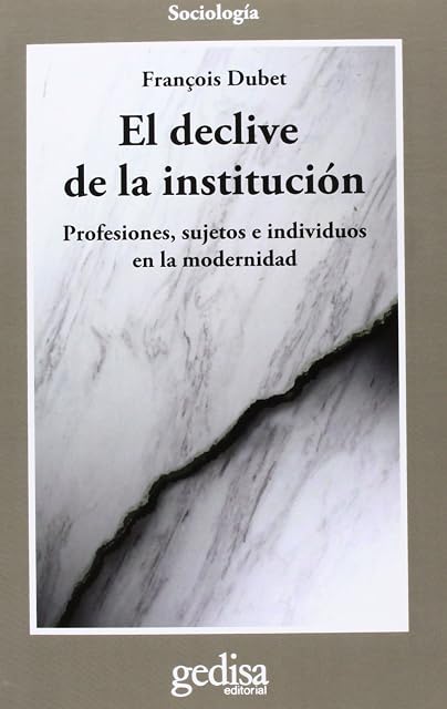 Portada de El declive de la institución