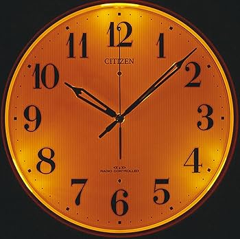 CITIZEN シチズン 型掛時計 電波時計 4MN481-006 ブラウン CITIZEN シチズン 型掛時計 電波時計 4MN481-006 ブラウン