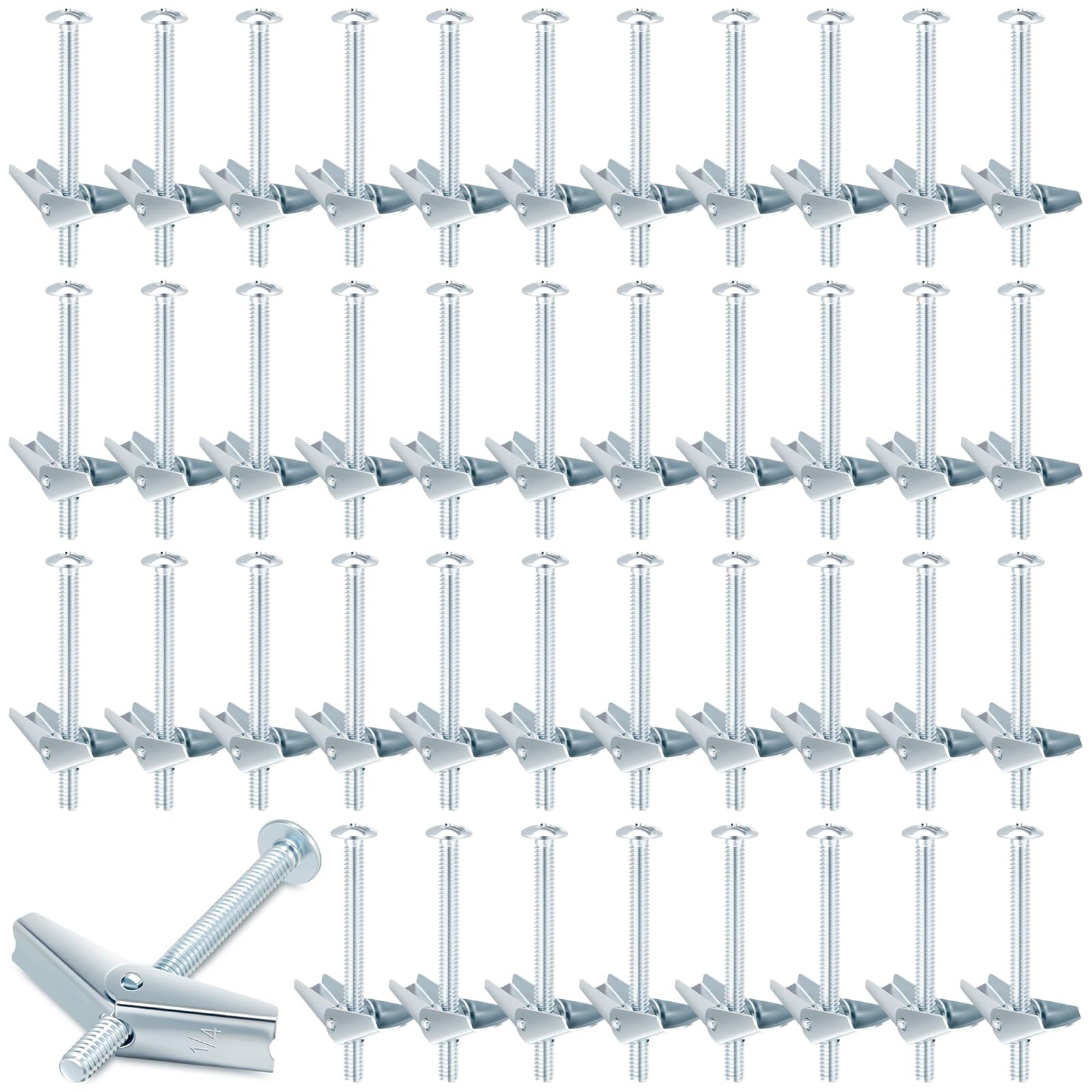Toggle Anchors - 100 Pack for Drywall -15