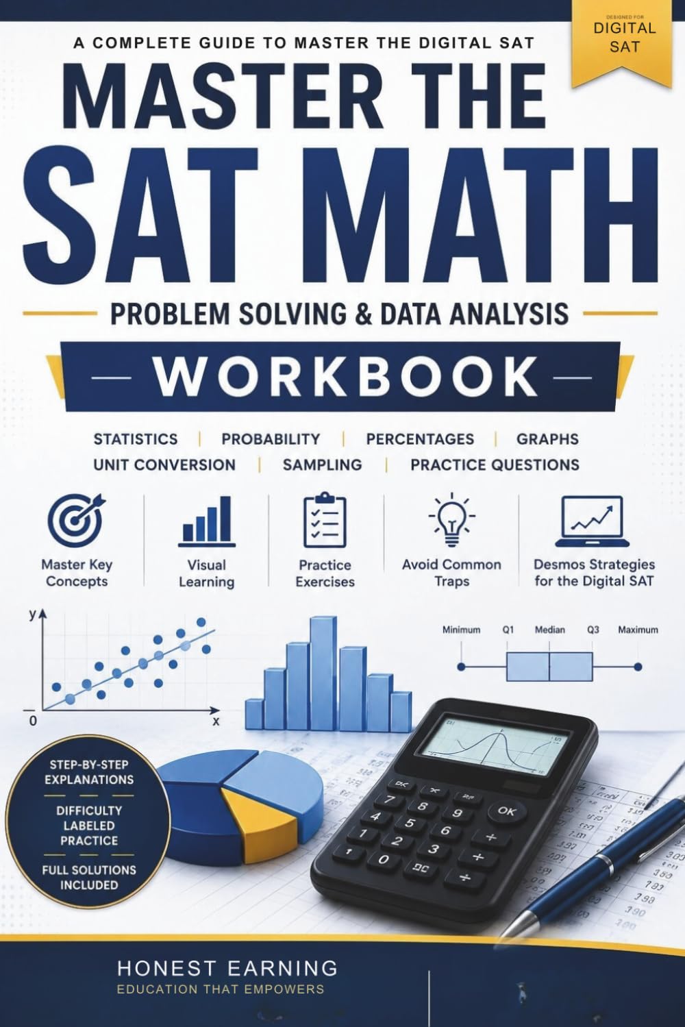 Master the SAT Math: Problem Solving & Data Analysis Workbook