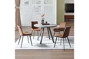 Round Dining Table Set: Luxe, Space-Saving Modernity for Your Dining Space