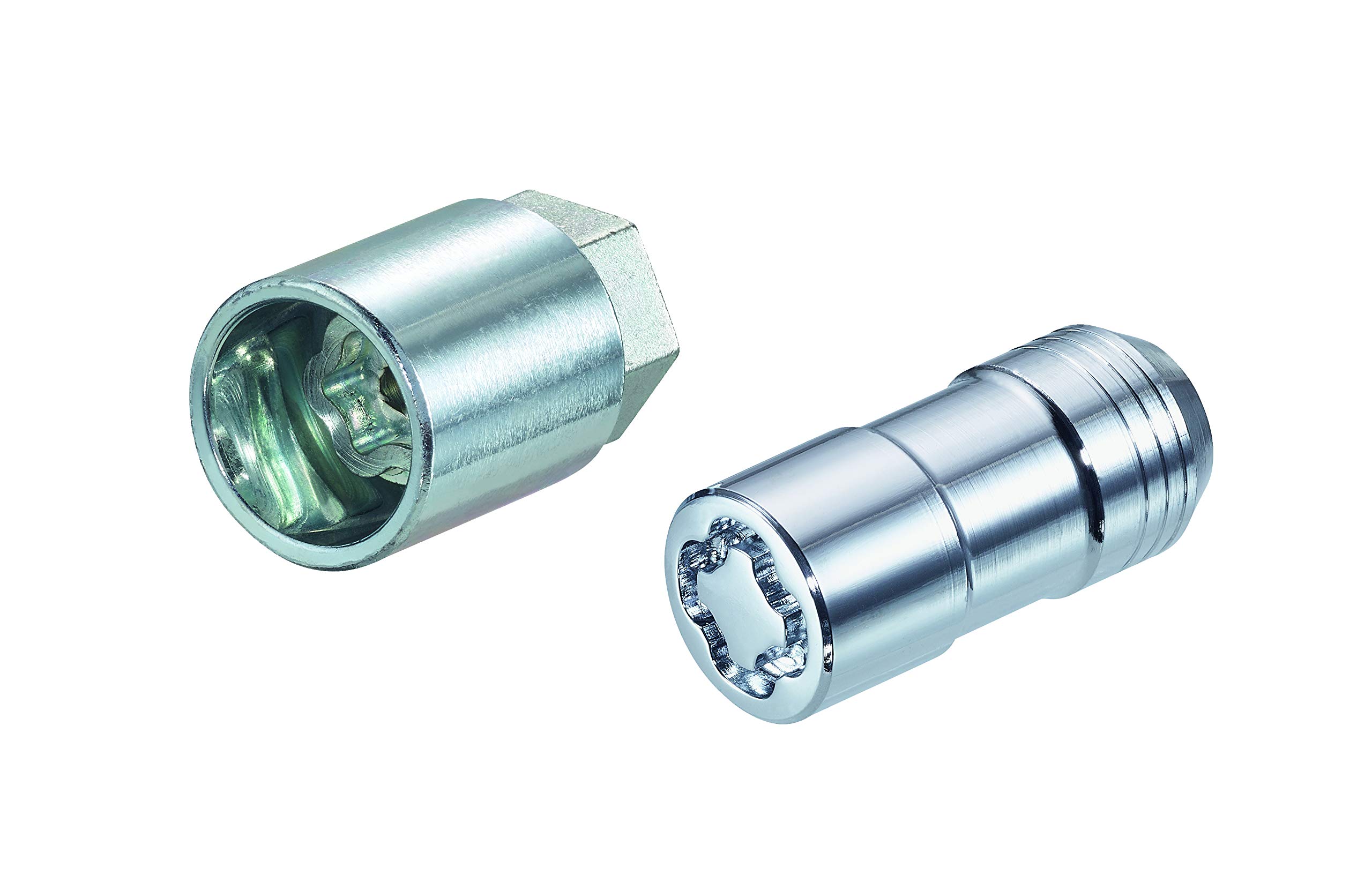 McGard Écrous Antivol SU (Standard) M14 X 1,5, Embase Conique, Longueur Totale 50,0 mm, Ouverture de la Clé 21 mm, Diamètre de la Clé 27,9 mm