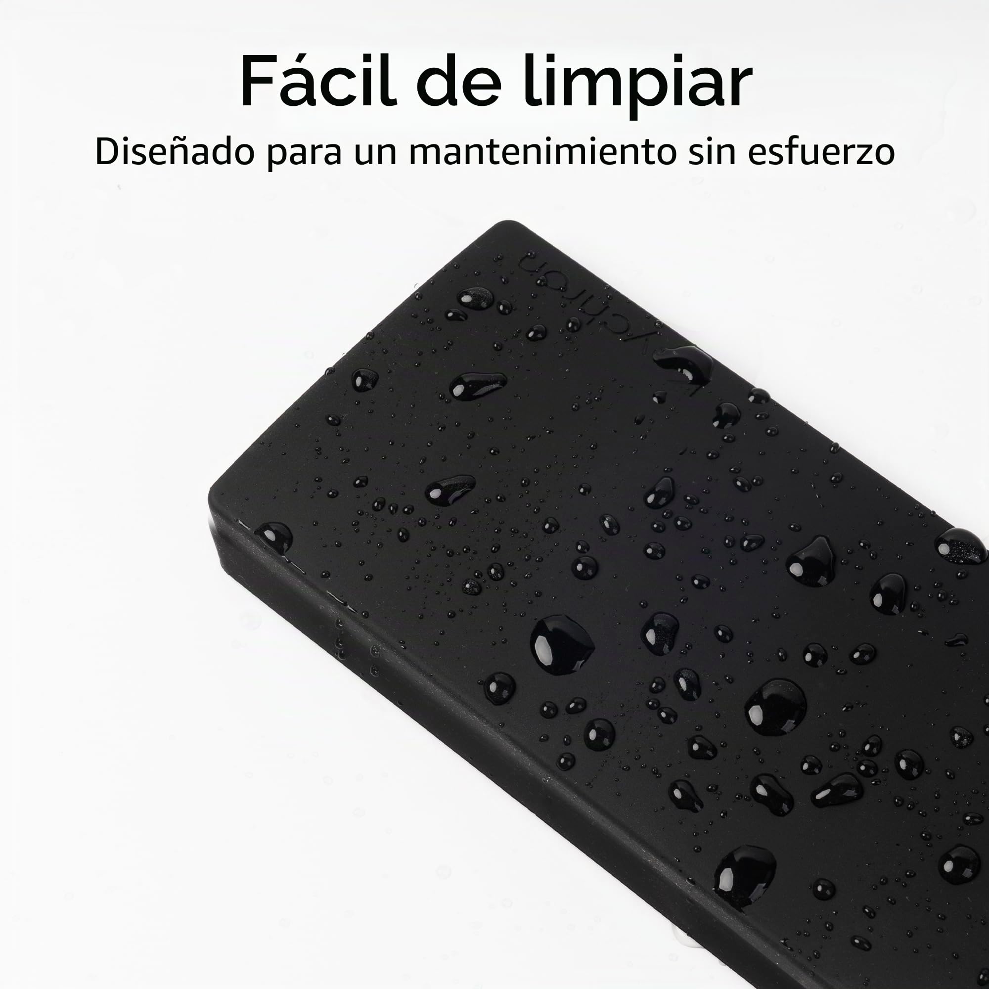 Keychron Reposamanos de silicona para K2 / K6 / K2 Pro / K6 Pro - Negro