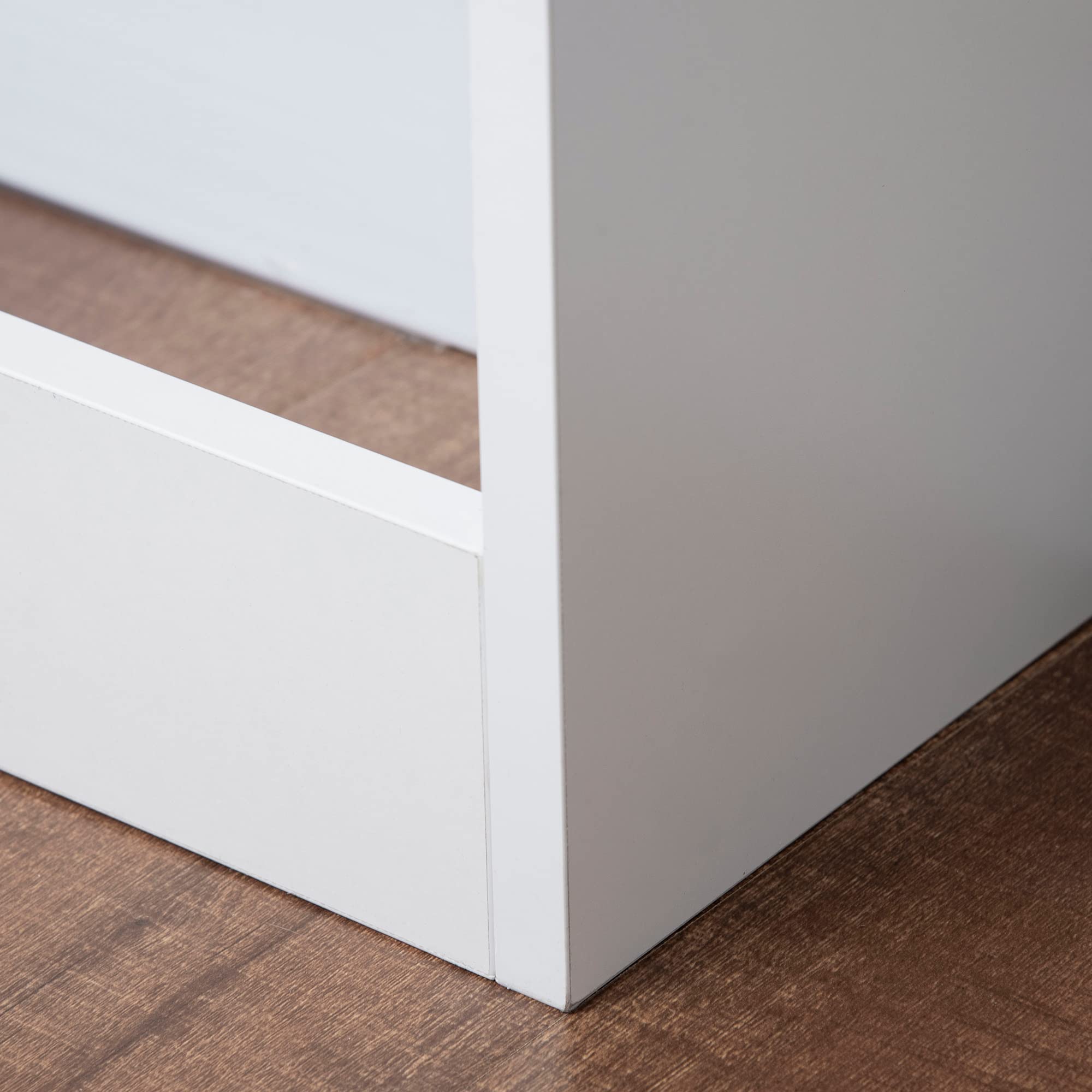HOMCOM HOMCOM Heizkörperverkleidung Heizungsabdeckung Heizkörper Radiator Abdeckung 90 x 18 x 84 cm Heizkörper Abdeckung für Schlafzimmer Wohnzimmer Weiß