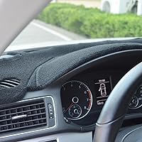 Vista 2 de Cubierta de consola central negra de ajuste personalizado para salpicadero, protector solar compatible con Honda HRV 2023 2024 2025