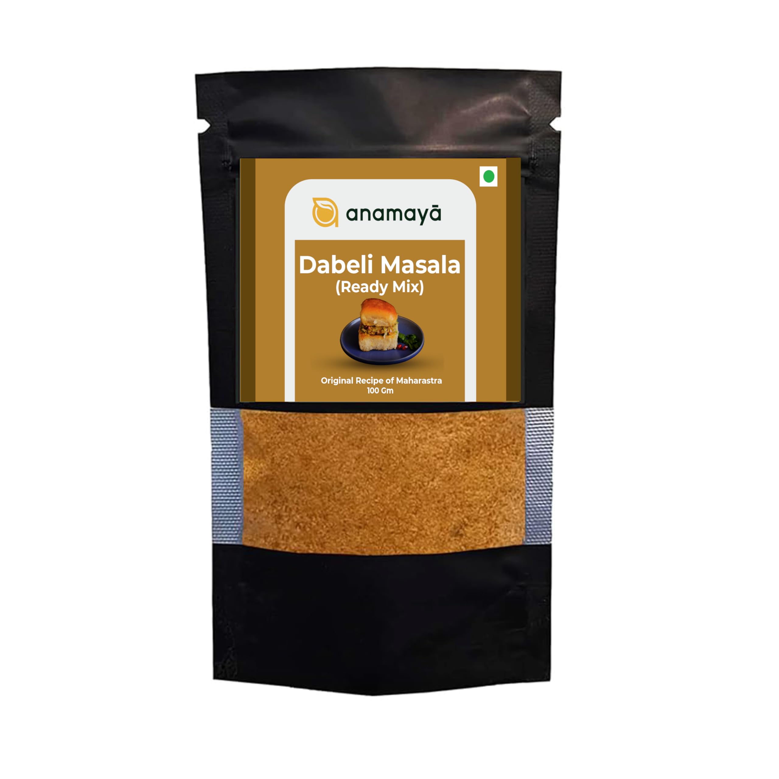 Anamaya Dabeli Masala Kutchi, Kachi Dabeli Masala Powder, 100% Pure and Natural, 100 gms, Packed in an a resealable pouch (B0D6Z4RGL9) Amazon Price History, Amazon Price Tracker