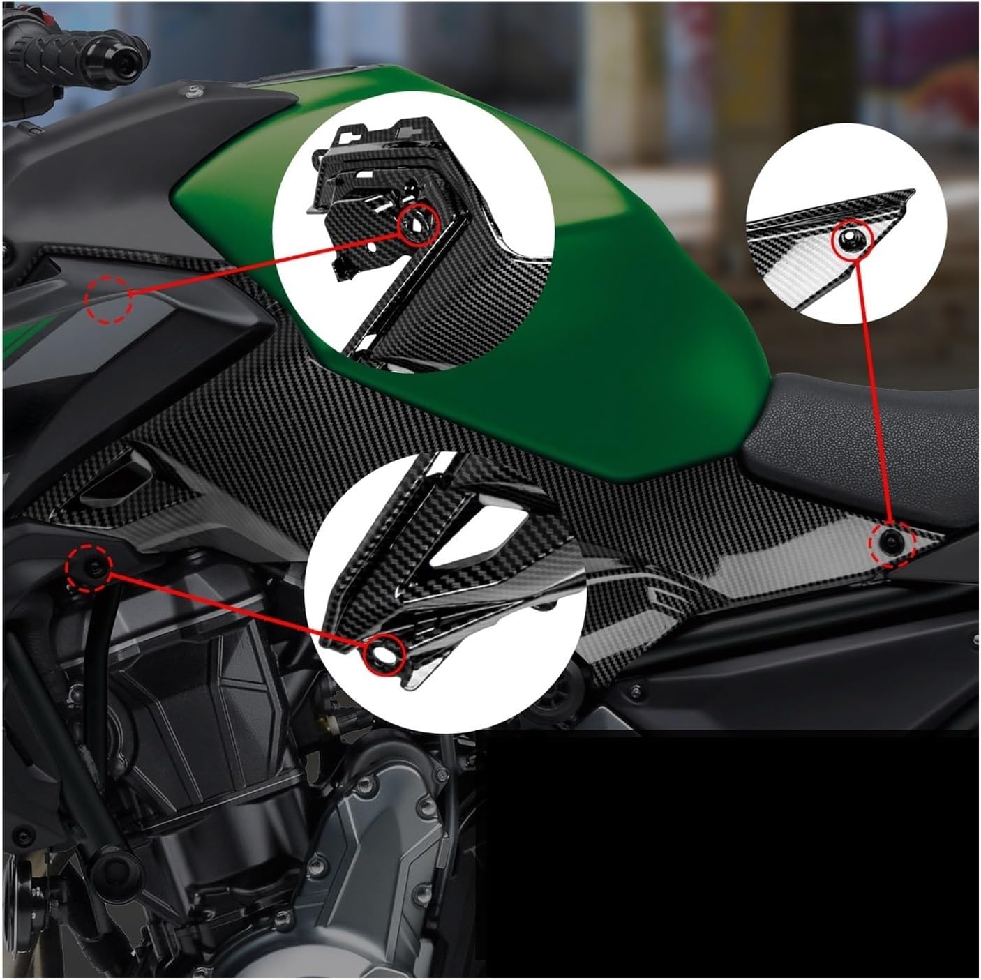 YAMAHA RZ250 タンクとカバーセット オートバイサイドフェアリング オートバイの燃料タンクサイドフレーム