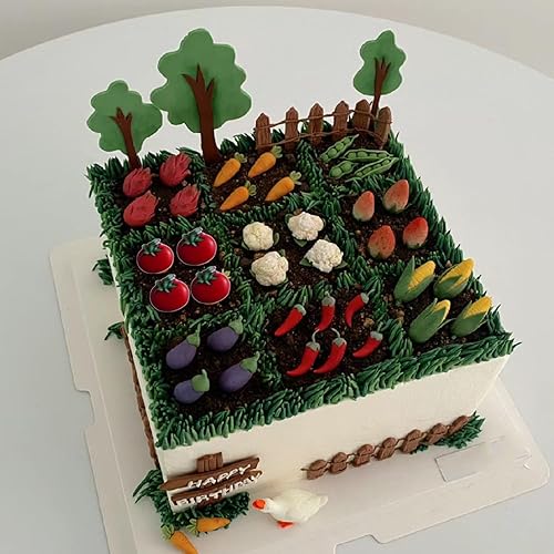 Miniatura 3 de Moldes de silicona para frutas y verduras, rábano, tomate, berenjena, col, fondant, para decoración de pasteles, decoración de cupcakes, chocolate,