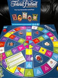 Joy For All Trivial Pursuit Generations - Senior Friendly Trivia Game With Large Print Cards