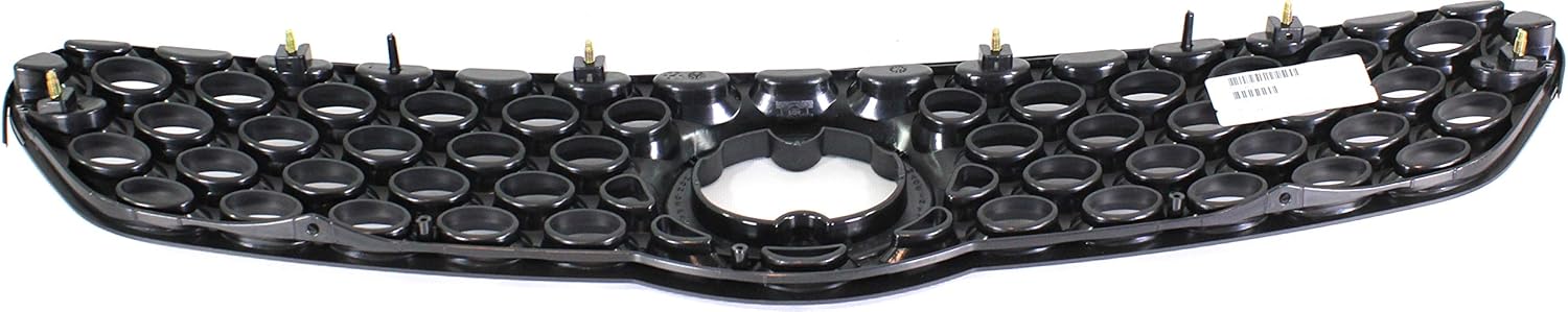 Garage-Pro Grille Assembly Compatible with 2003-2004 Toyota Matrix Textured Black Shell and Insert