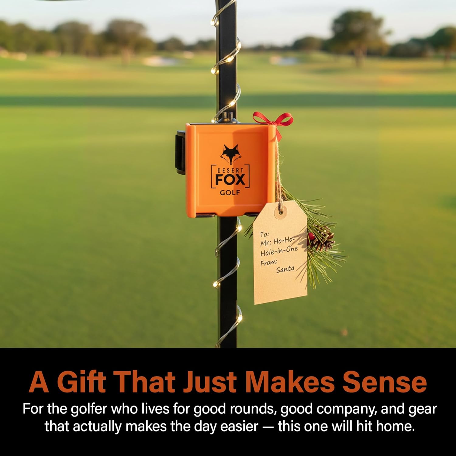 DESERT FOX GOLF Phone Caddy – Adjustable Golf Cart Phone Holder with Secure Strap for Hands-Free GPS & Golf Apps – Universal Fit - Image 5