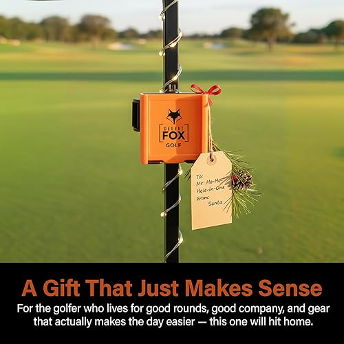 Miniatura 5 de DESERT FOX GOLF Phone Caddy – Adjustable Golf Cart Phone Holder with Secure Strap for Hands-Free GPS & Golf Apps – Universal Fit