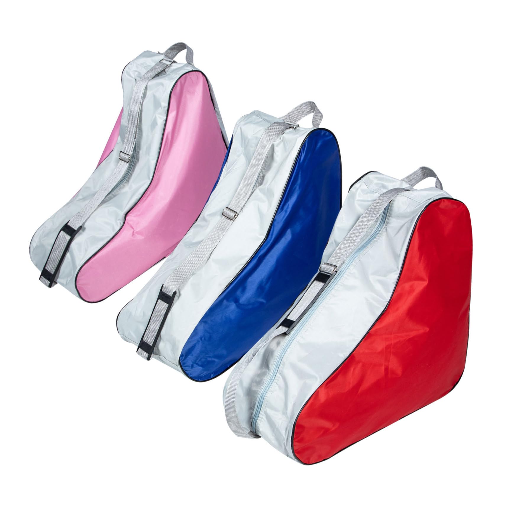 KICHOUSE Roller Skates Pouch Large Capacity Zipper Closure Organizer Bag for Skates